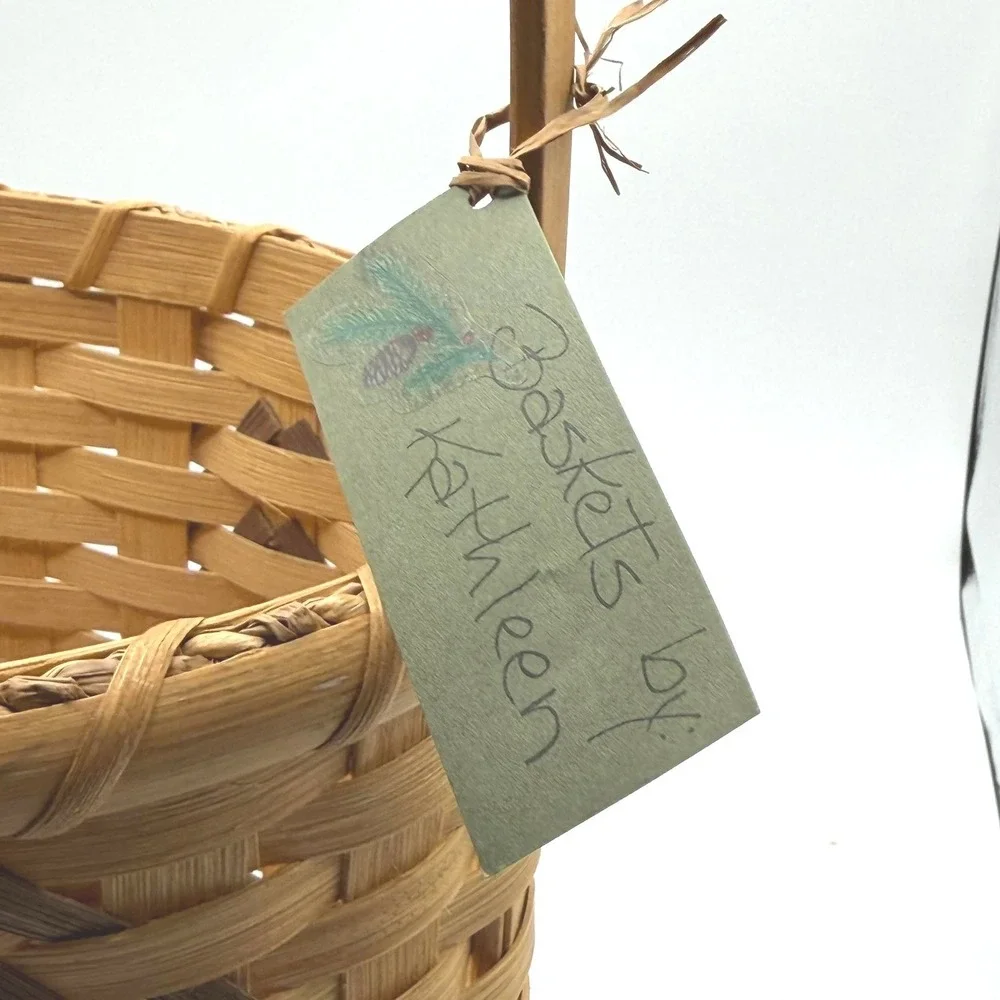 Handmade woven wood